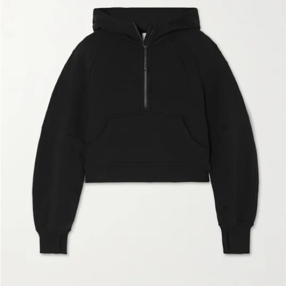 Lululemon Athletica Scuba Oversized Half-Zip Hoodie in Black size M/L